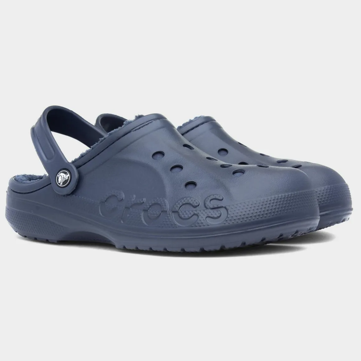 Crocs Baya Unisex Navy Warm Lined EVA Clog