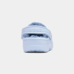Crocs Baya Womens Blue Warm Lined EVA Clog