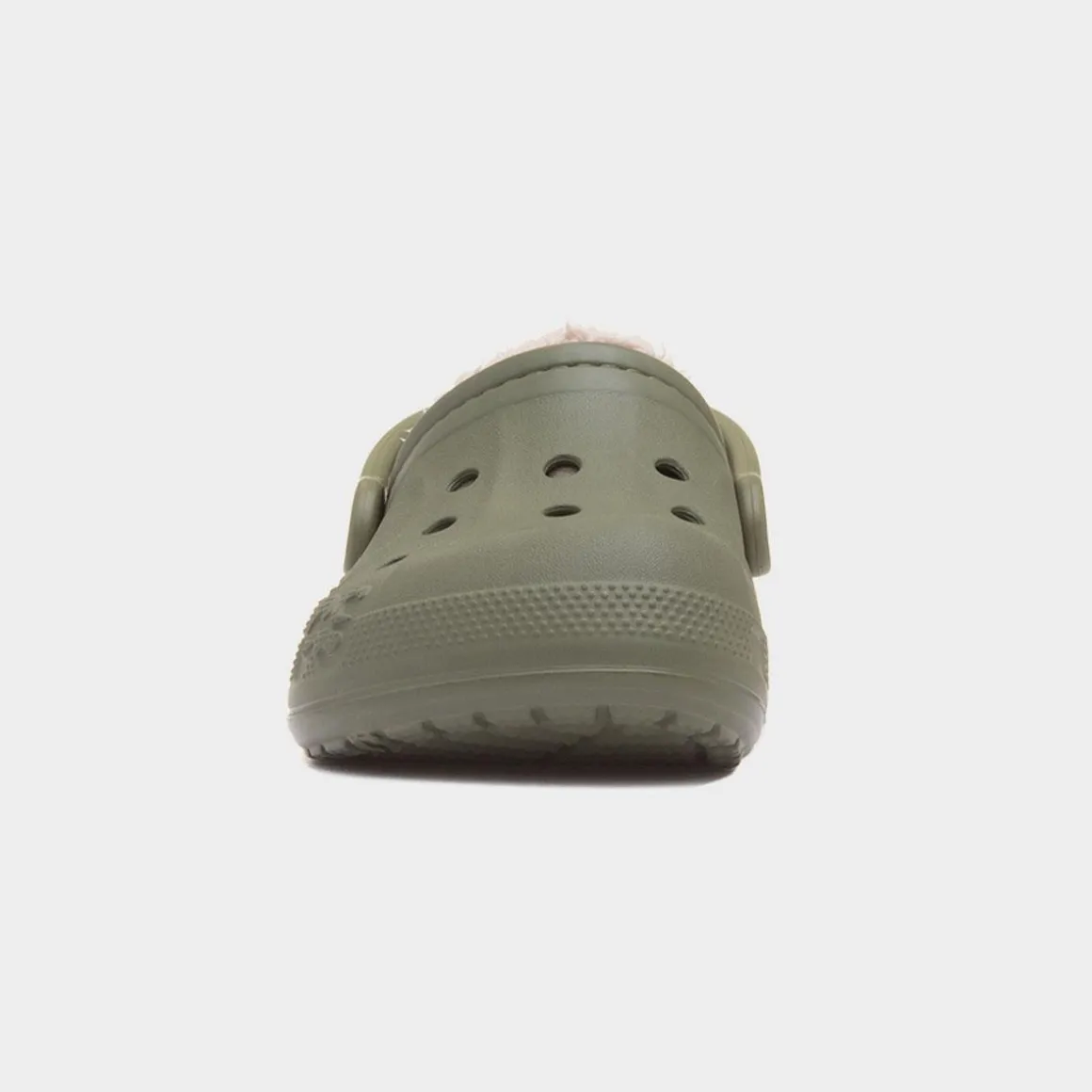 Crocs Baya Womens Green Warm Lined EVA Clog