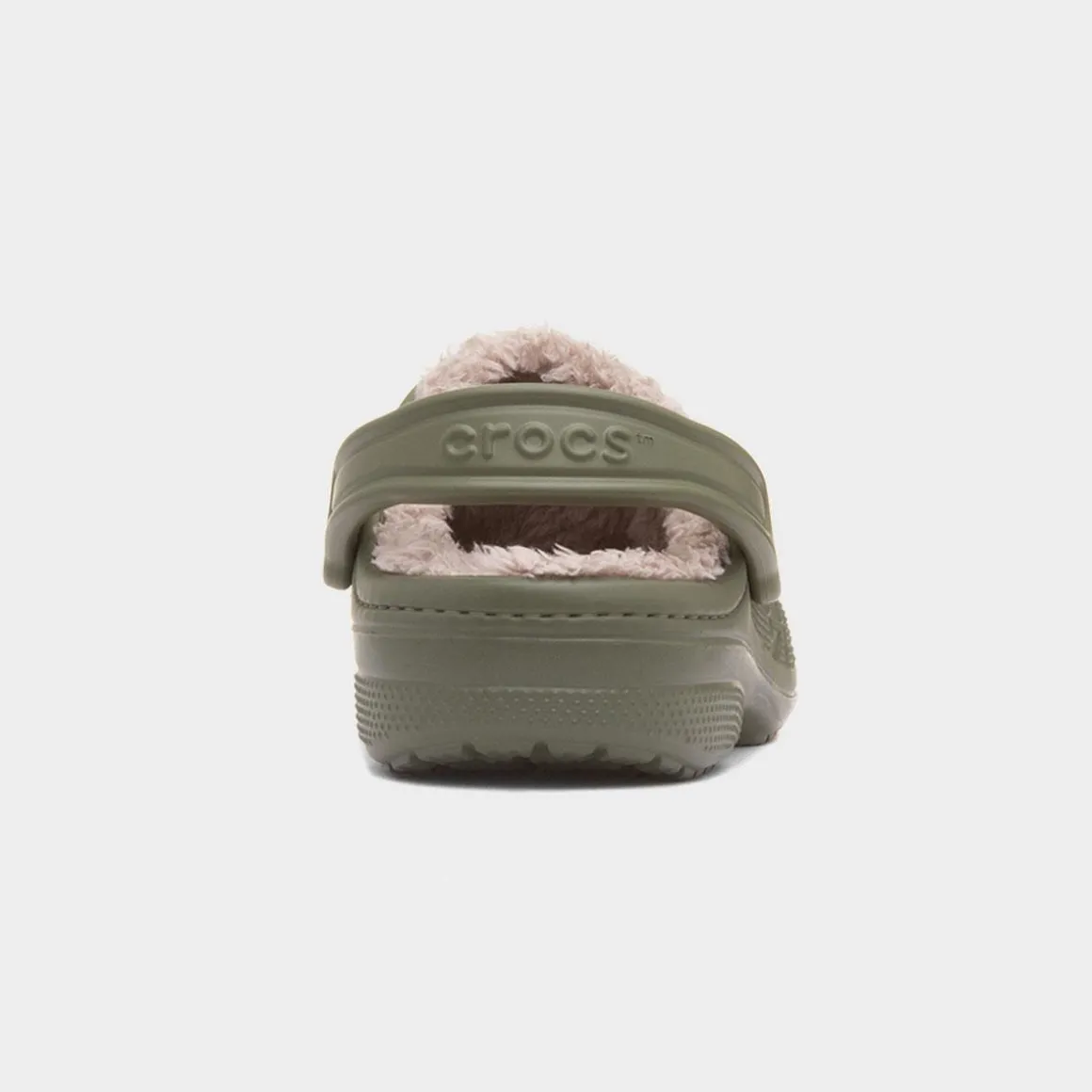 Crocs Baya Womens Green Warm Lined EVA Clog