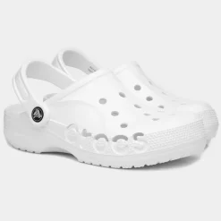 Crocs Baya Womens White EVA Clogs