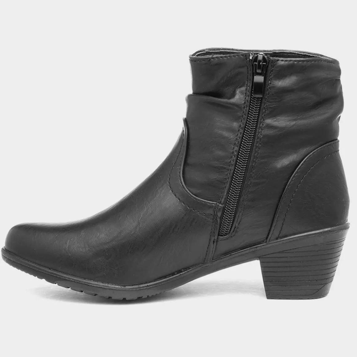 Cushion Walk Annabelle Womens Black Ankle Boot