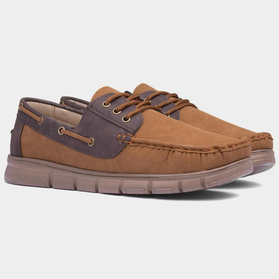 Cushion Walk Ant Mens Tan Casual Boat Shoe