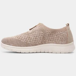 Cushion Walk Astrid Womens Beige Casual Shoe