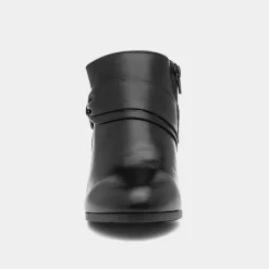 Cushion Walk Ava Womens Black Heeled Boot