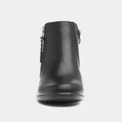 Cushion Walk Bridget Womens Black Heeled Boot