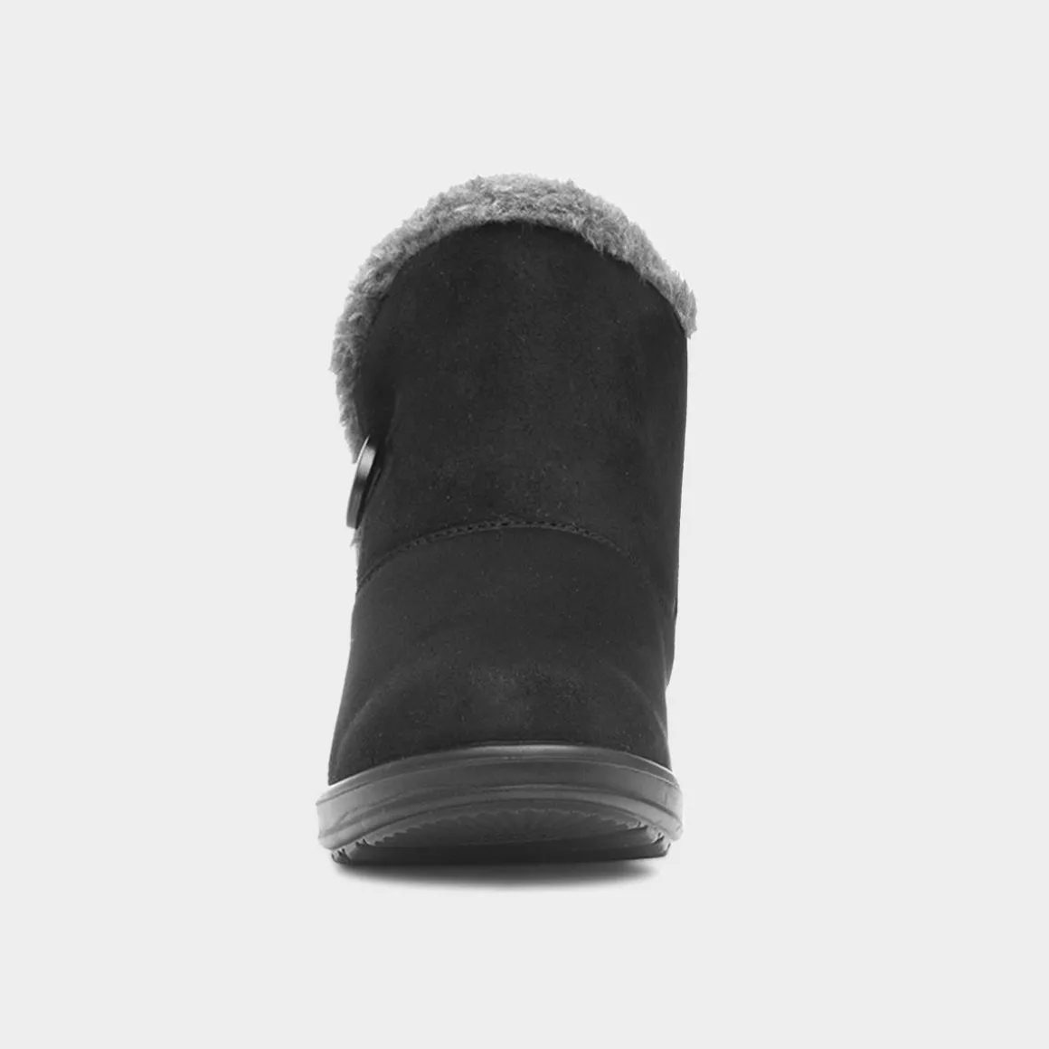 Cushion Walk Carly Womens Black Ankle Boot