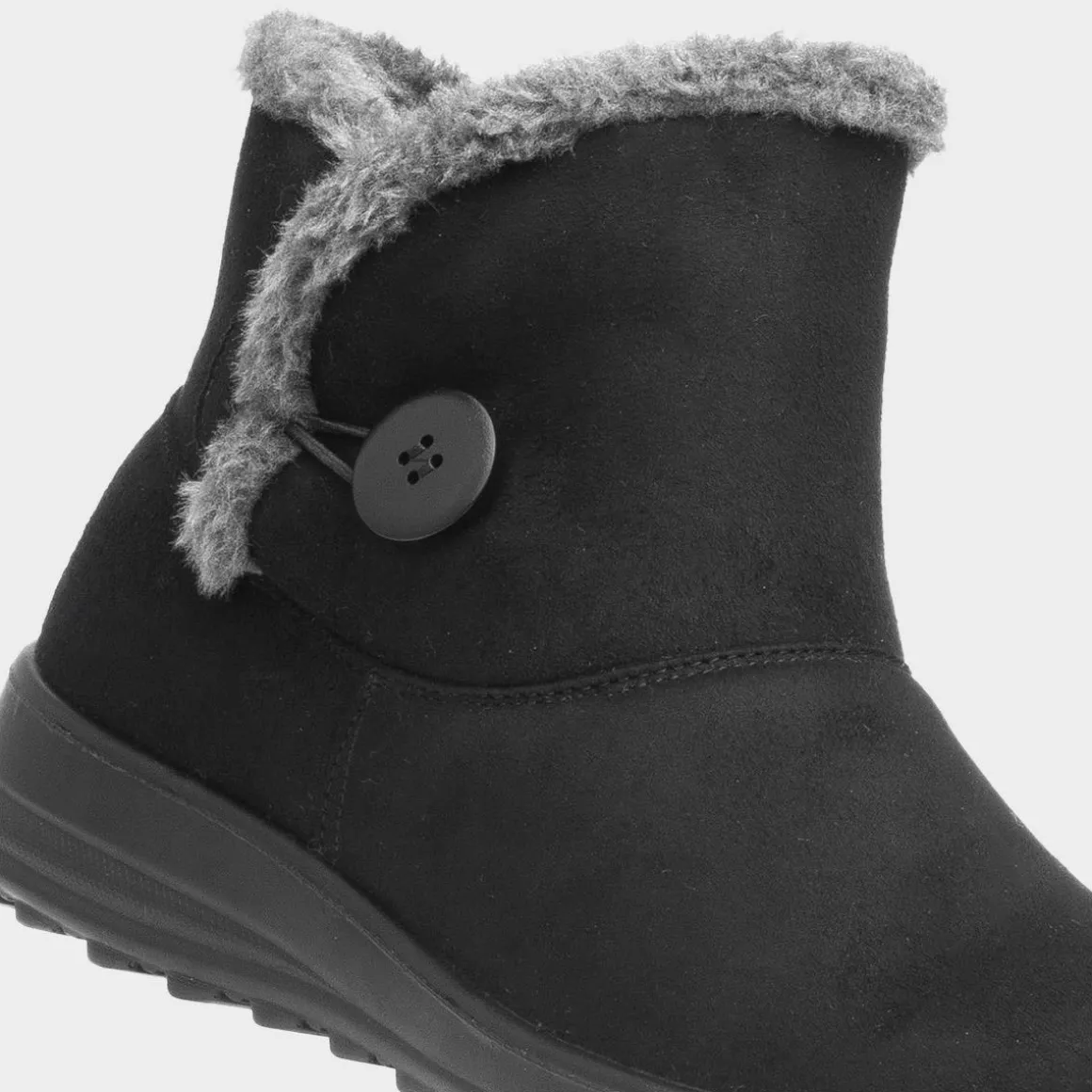 Cushion Walk Carly Womens Black Ankle Boot
