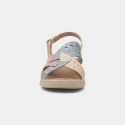 Cushion Walk Charlie Womens Multi Wedge Sandal