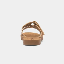 Cushion Walk Christina Womens Tan Mule Sandal