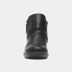 Cushion Walk Darcey Womens Black Ankle Boot