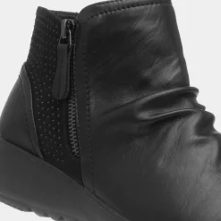 Cushion Walk Darcey Womens Black Ankle Boot