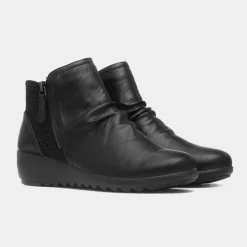 Cushion Walk Darcey Womens Black Ankle Boot