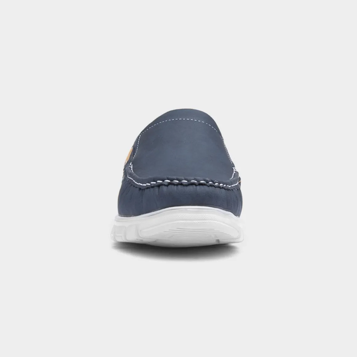 Cushion Walk Declan Mens Navy Casual Boat Shoe