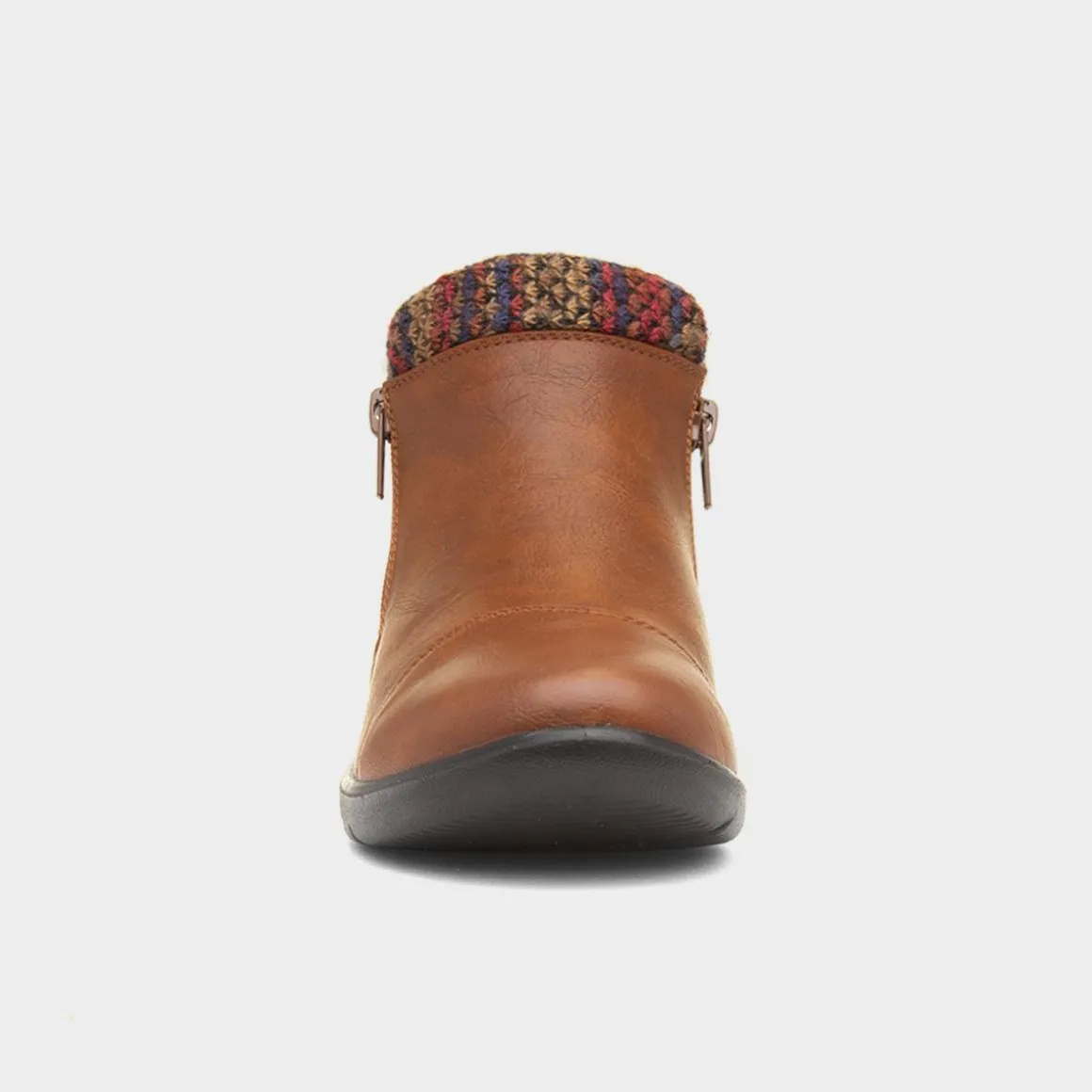 Cushion Walk Grace Womens Tan Ankle Boot