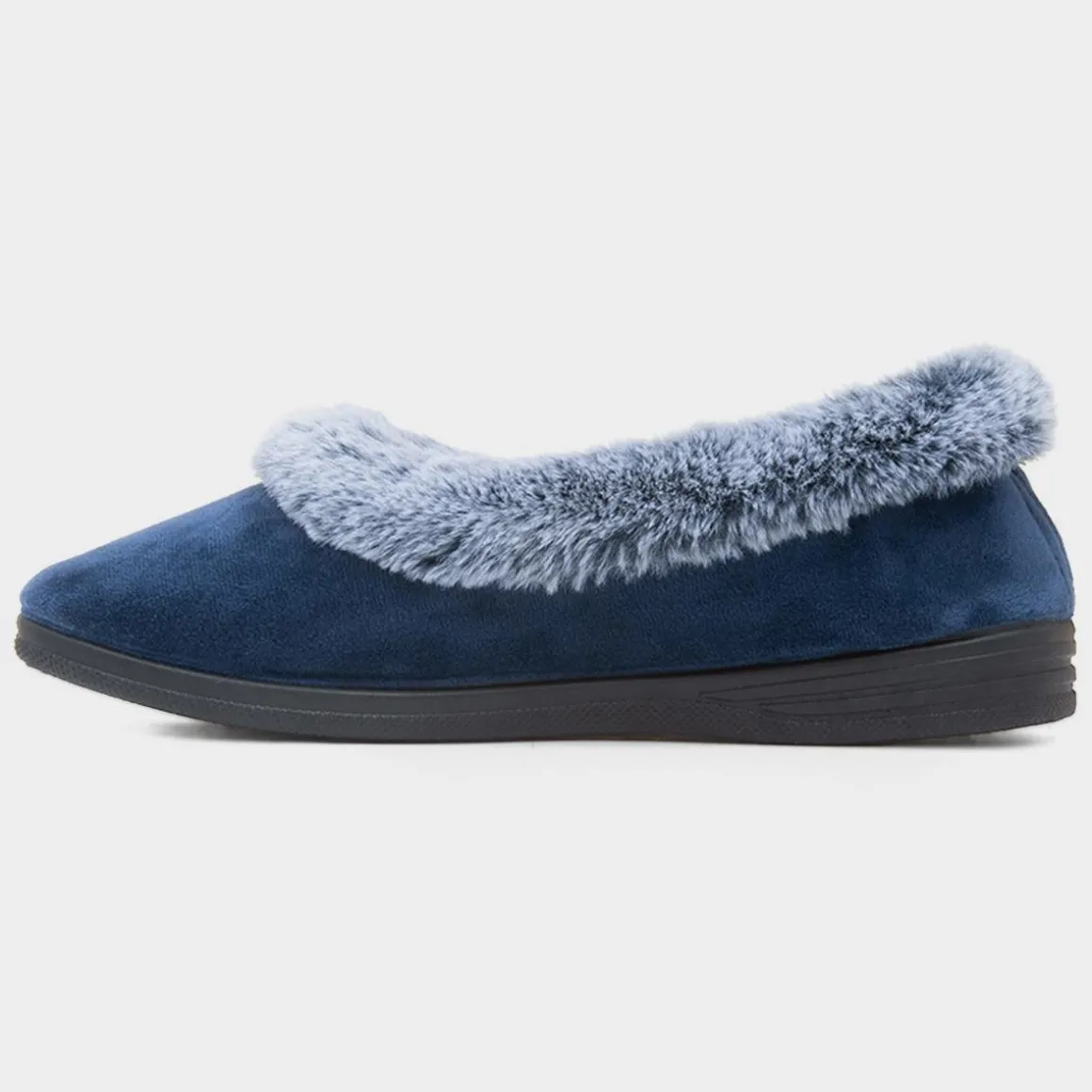 Cushion Walk Gracie Womens Navy Slipper