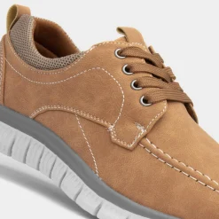 Cushion Walk Harry Mens Tan Lace Up Shoe
