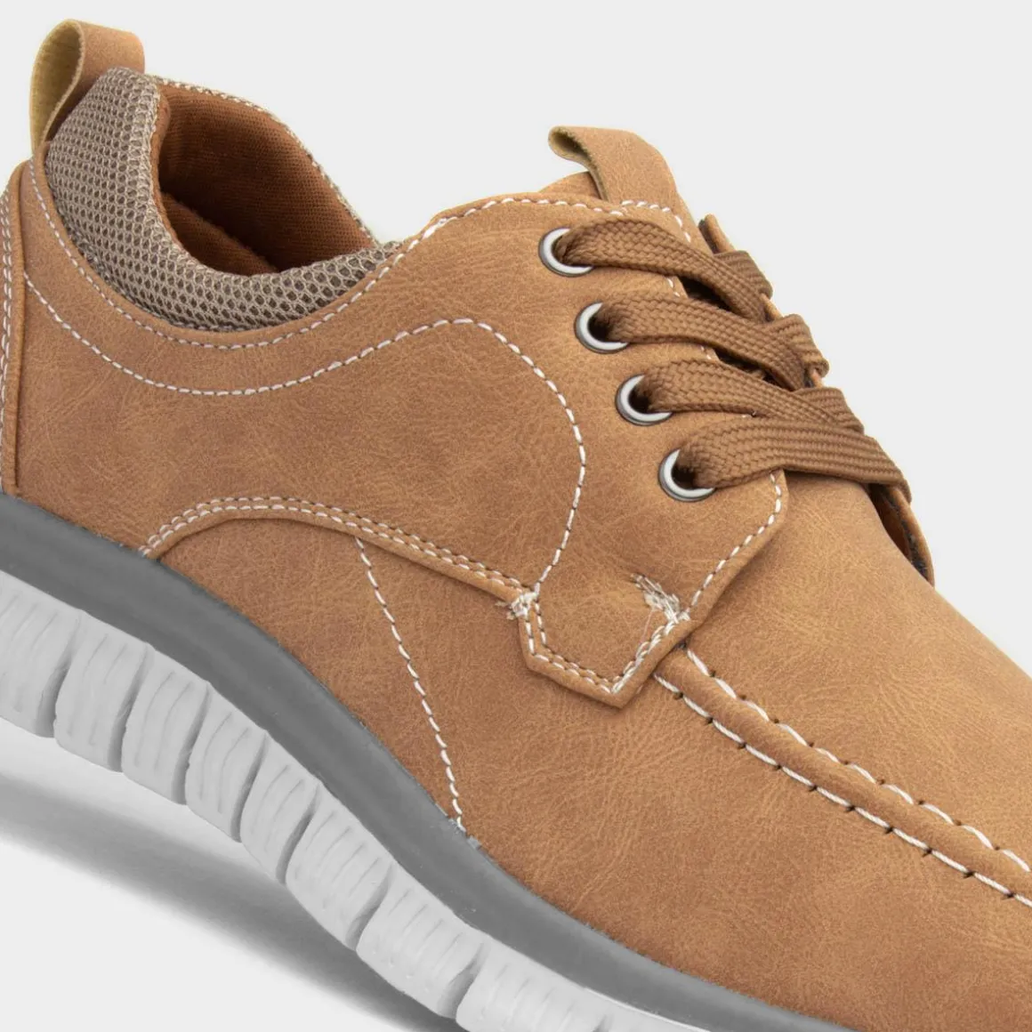 Cushion Walk Harry Mens Tan Lace Up Shoe