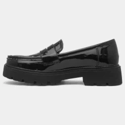 Cushion Walk Jakarta Womens Black Patent Loafer