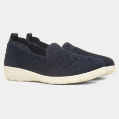 Cushion Walk Leona Womens Navy Casual Shoe