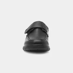 Cushion Walk Lewis Mens Black Easy Fasten Shoe