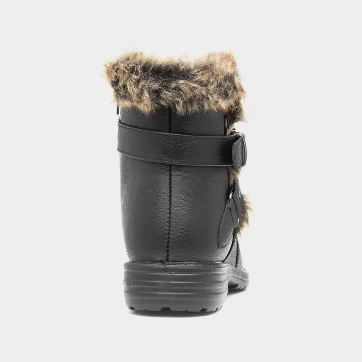 Cushion Walk Lisa Womens Black Ankle Boot