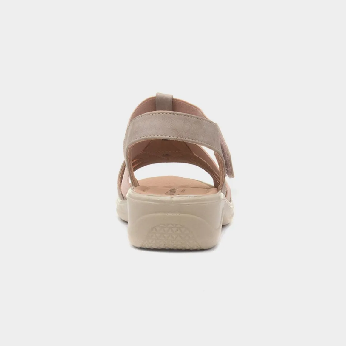 Cushion Walk Madison Womens Beige Wedge Sandal