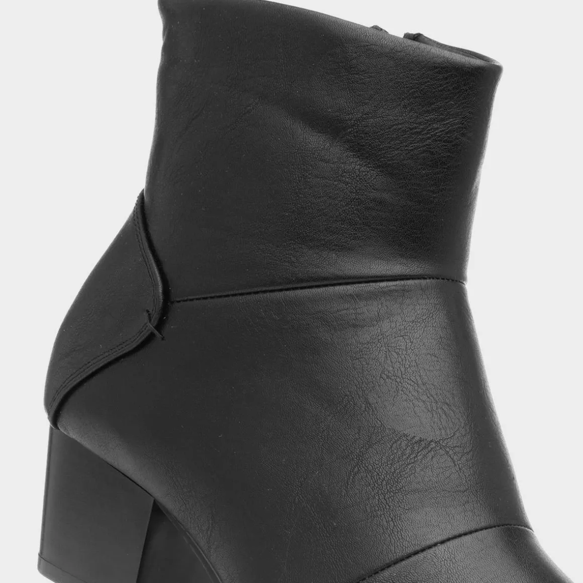 Cushion Walk Madrid Womens Black Heeled Boot