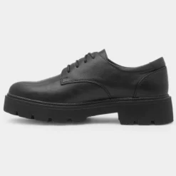 Cushion Walk Manila Womens Black Lace Up Shoe