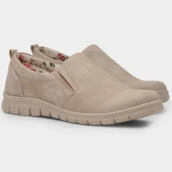 Cushion Walk Marie Womens Beige Casual Shoe