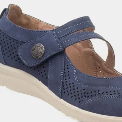 Cushion Walk Mhari Womens Navy Shoe