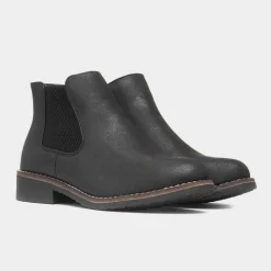 Cushion Walk Mollie Womens Black Chelsea Boot