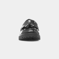 Cushion Walk Rosie Womens Black Patent Loafer