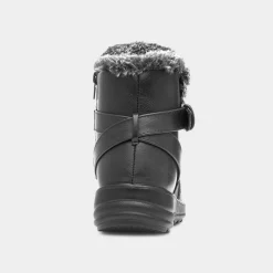 Cushion Walk Skye Womens Black Wedge Boot
