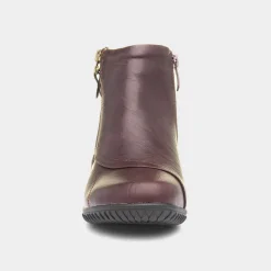 Cushion Walk Stacey Womens Dark Red Ankle Boot