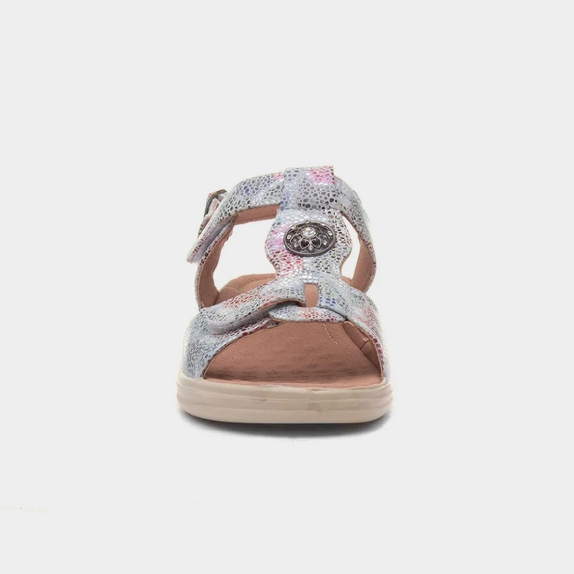 Cushion Walk Star Womens Multi Wedge Sandal