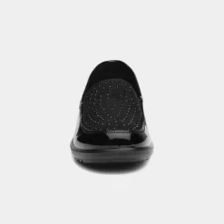 Cushion Walk Susan Womens Black Slip On Shoe