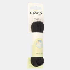 Dasco Tiverton Black Sports 100cm Shoe Laces