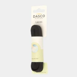 Dasco Tiverton Black Sports 100cm Shoe Laces