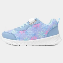 Disney Frozen Kids Blue Easy Fasten Trainer