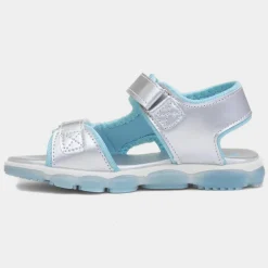 Disney Frozen Kids Metallic Light Up Sandals