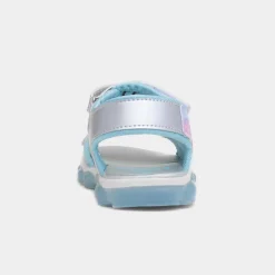Disney Frozen Kids Metallic Light Up Sandals