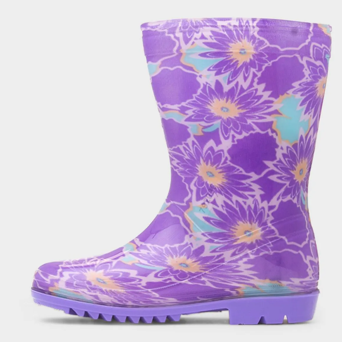 Disney Frozen Kids Purple PVC Welly