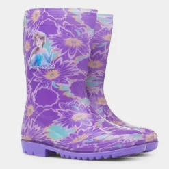 Disney Frozen Kids Purple PVC Welly