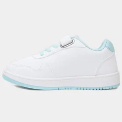 Disney Frozen Kids White Easy Fasten Trainer