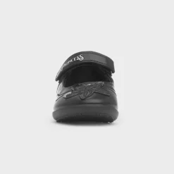 Disney Princess Girls Black School Shoe