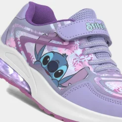 Disney Stitch Alana Kids Purple Light Up Trainer