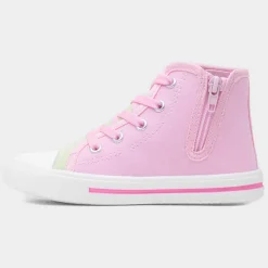 Disney Stitch Kids Multi Hi Top Canvas