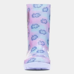 Disney Stitch Kids Purple PVC Welly