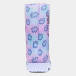 Disney Stitch Kids Purple PVC Welly